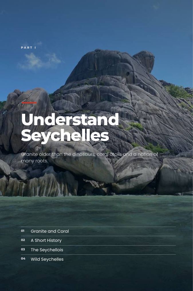 A page from Seychelles