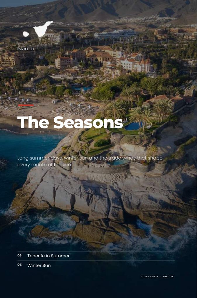A page from Tenerife & La Gomera