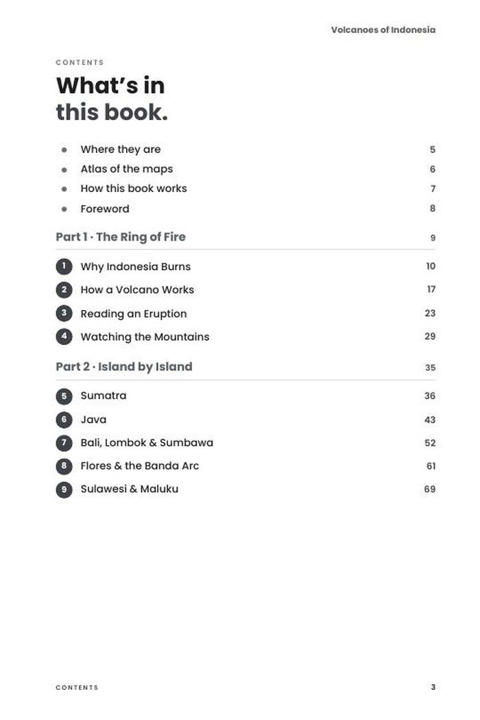 Preview page 3 of Volcanoes of Indonesia